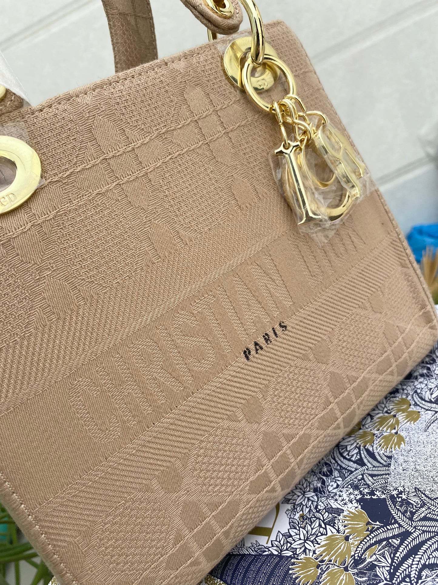 Dior D Lite Beige - Handbag