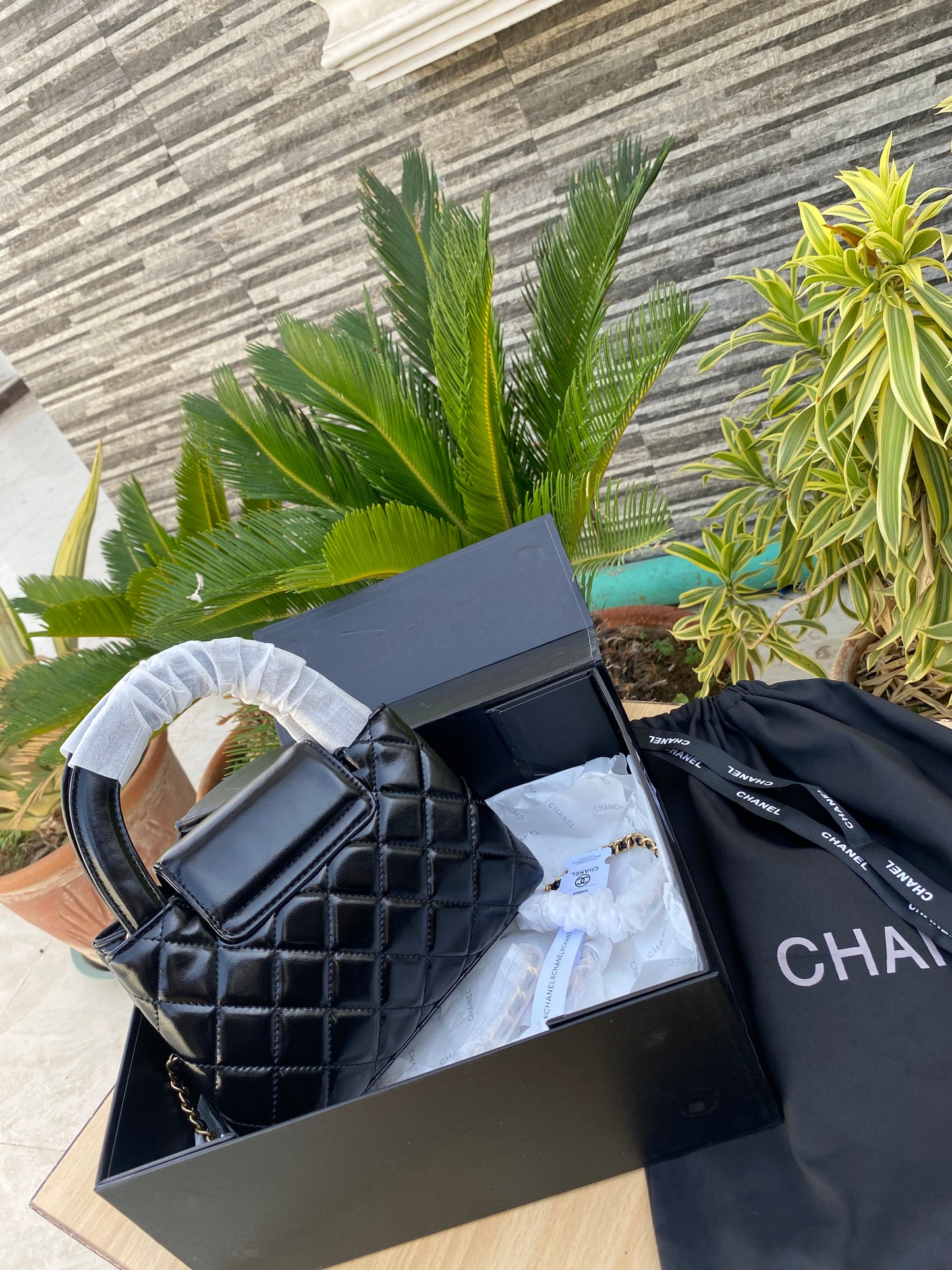 CHA-NEL Kelly Bag Small
