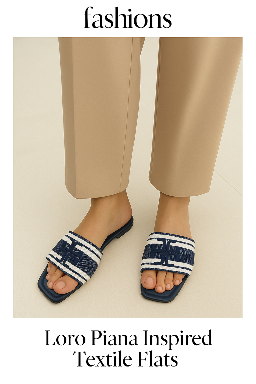 TB Jacquard Flats