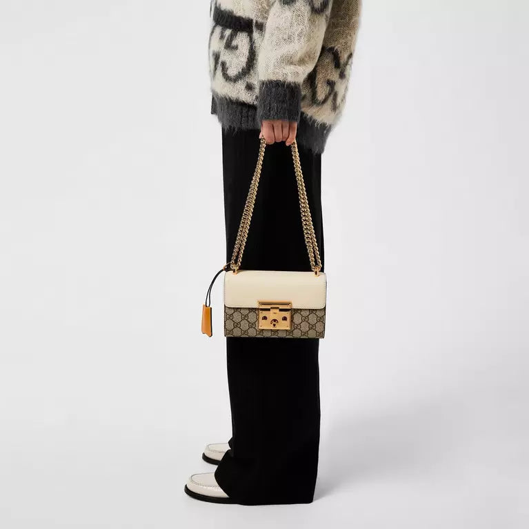 Gg Padlock Supreme Shoulder Bag