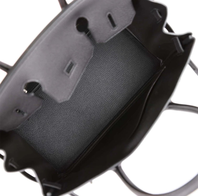 Luxury Togo Leather Top-Handle Tote Bag – Palladium Hardware