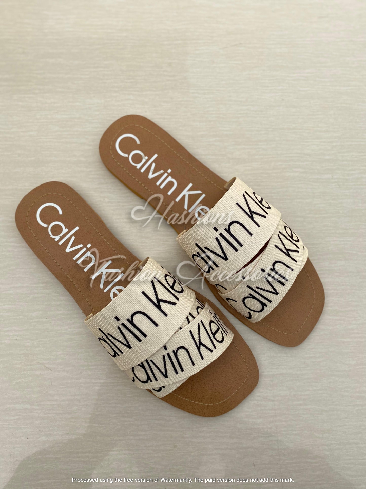 CK Canvas Flats