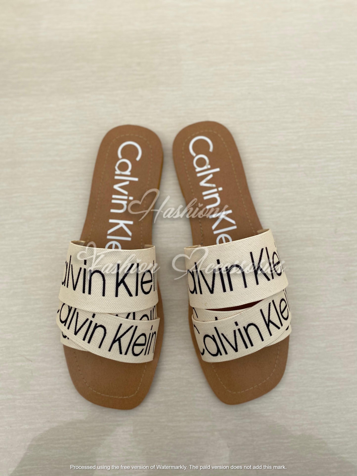 CK Canvas Flats