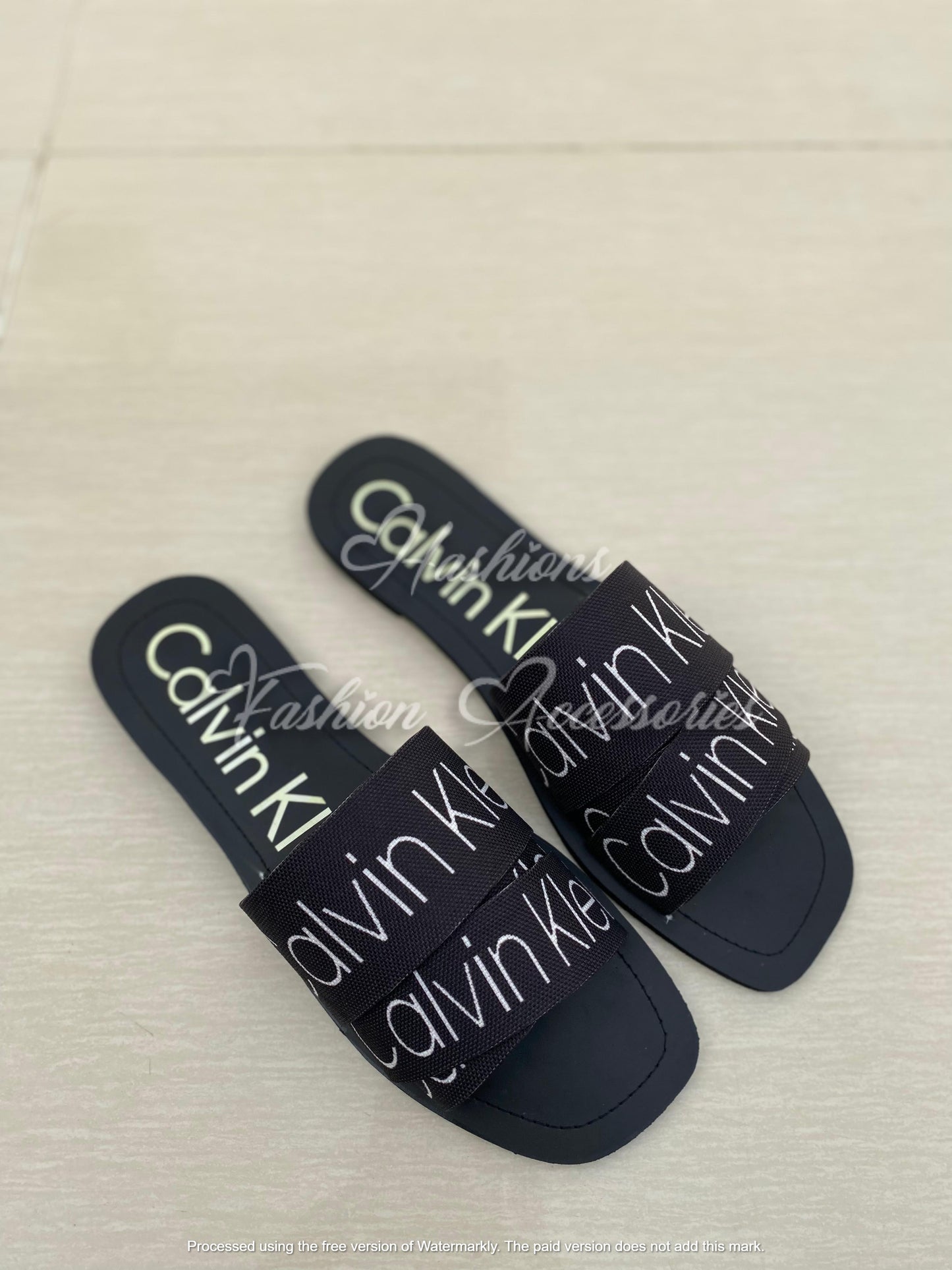 CK Canvas Flats