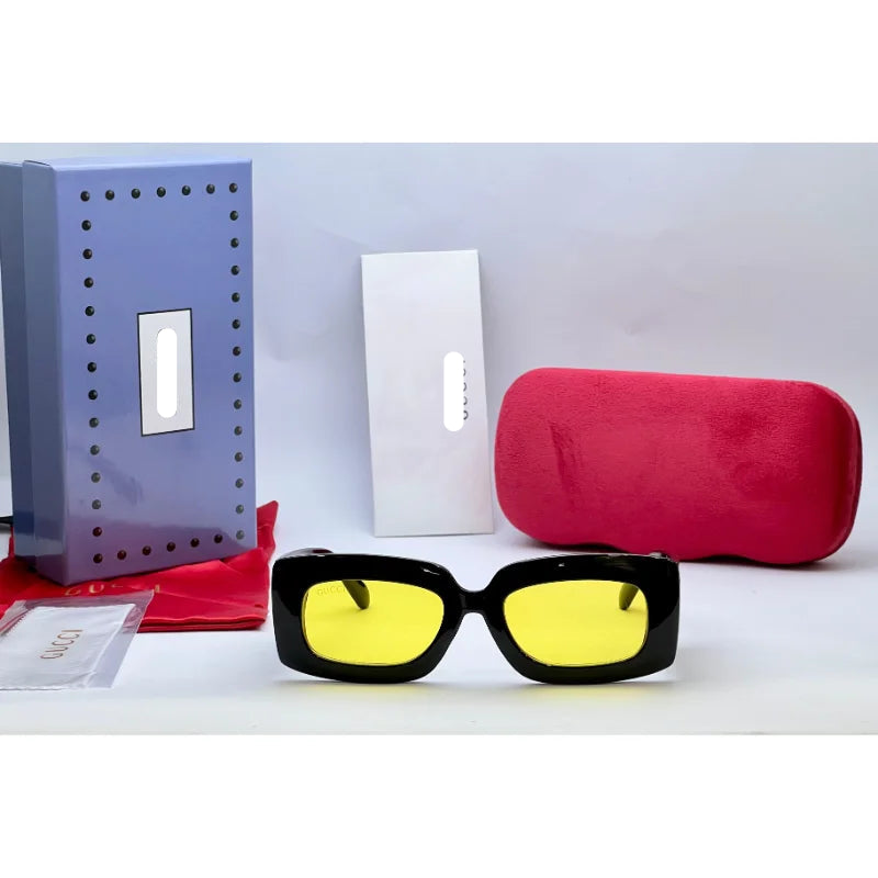 Rectangular Statement Sunglasses