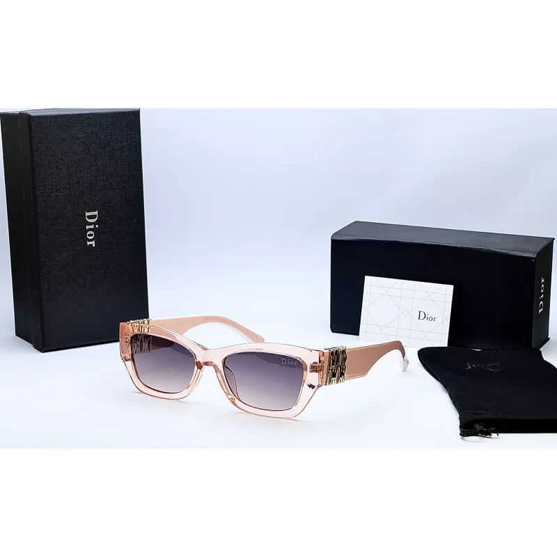 Women’s Square Frame Sunglasses – Luxe Gradient Lens UV400 Shades