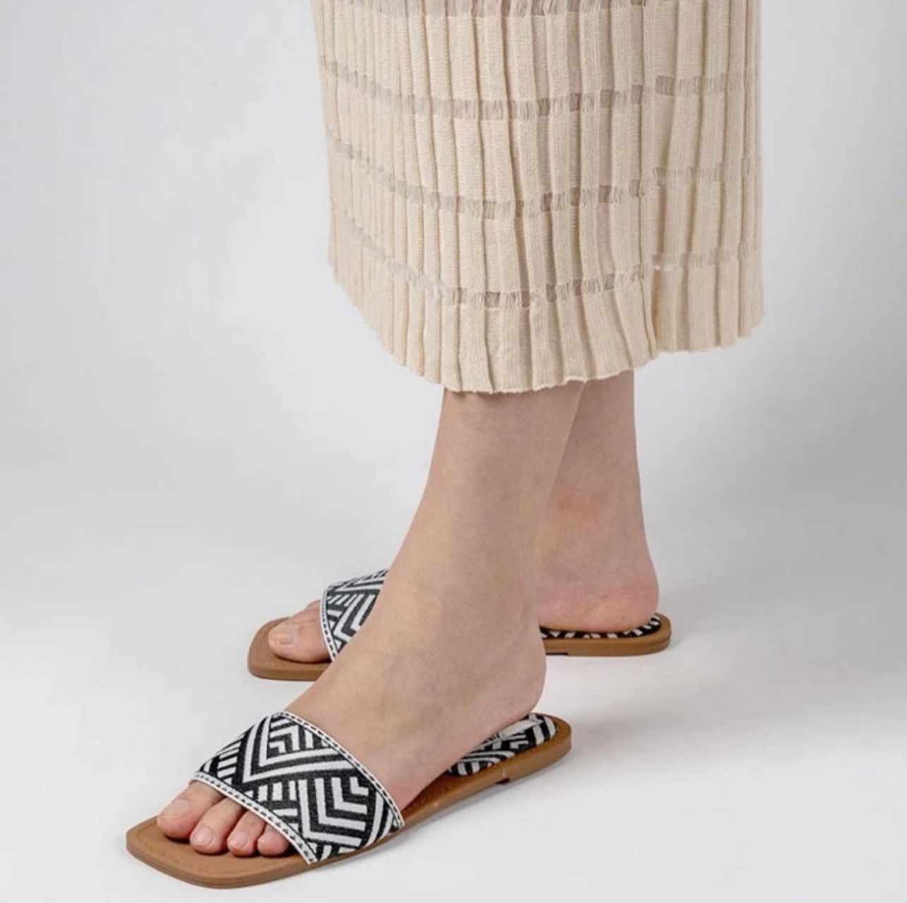 Zara Zebra Flats