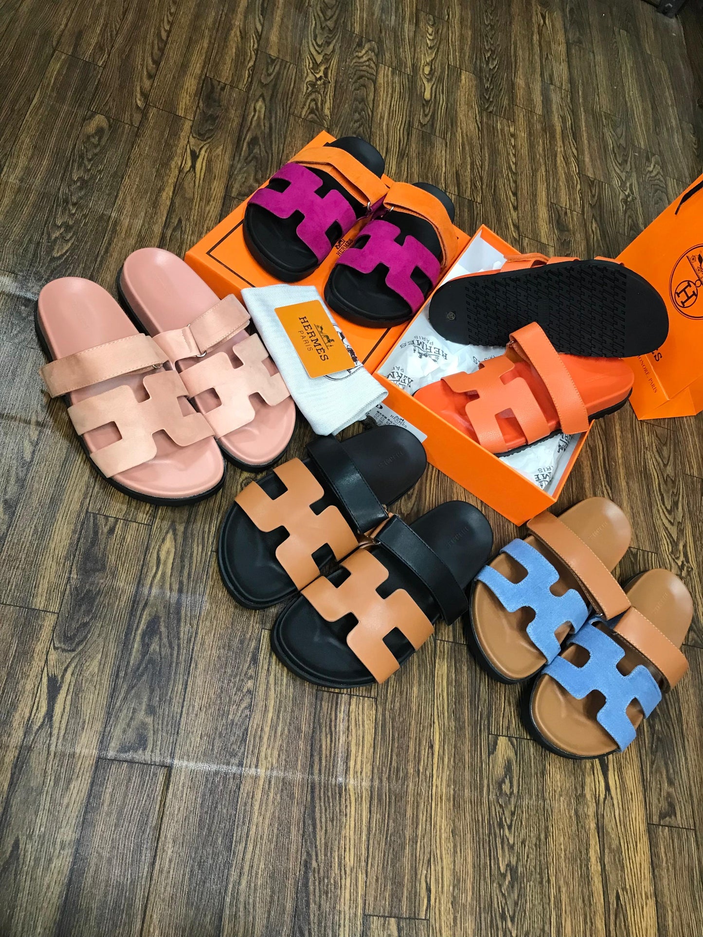 Hermes Chypre Sandals