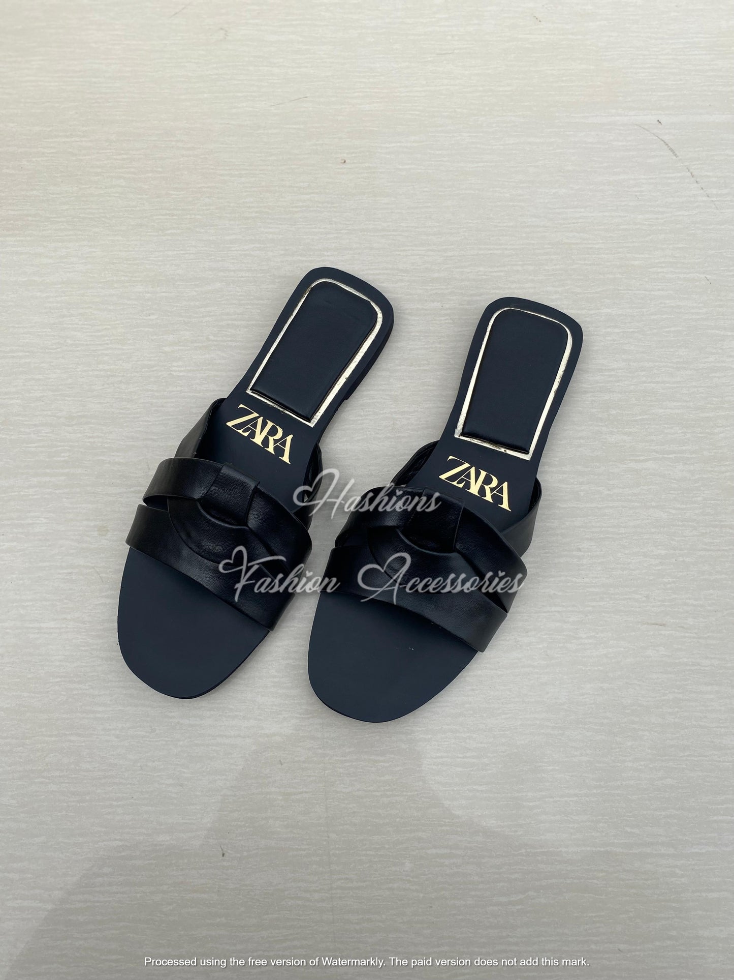 Woven Strap Flats for Women – Nude, Black, Tan & Gold | Stylish Slip-On Sandals