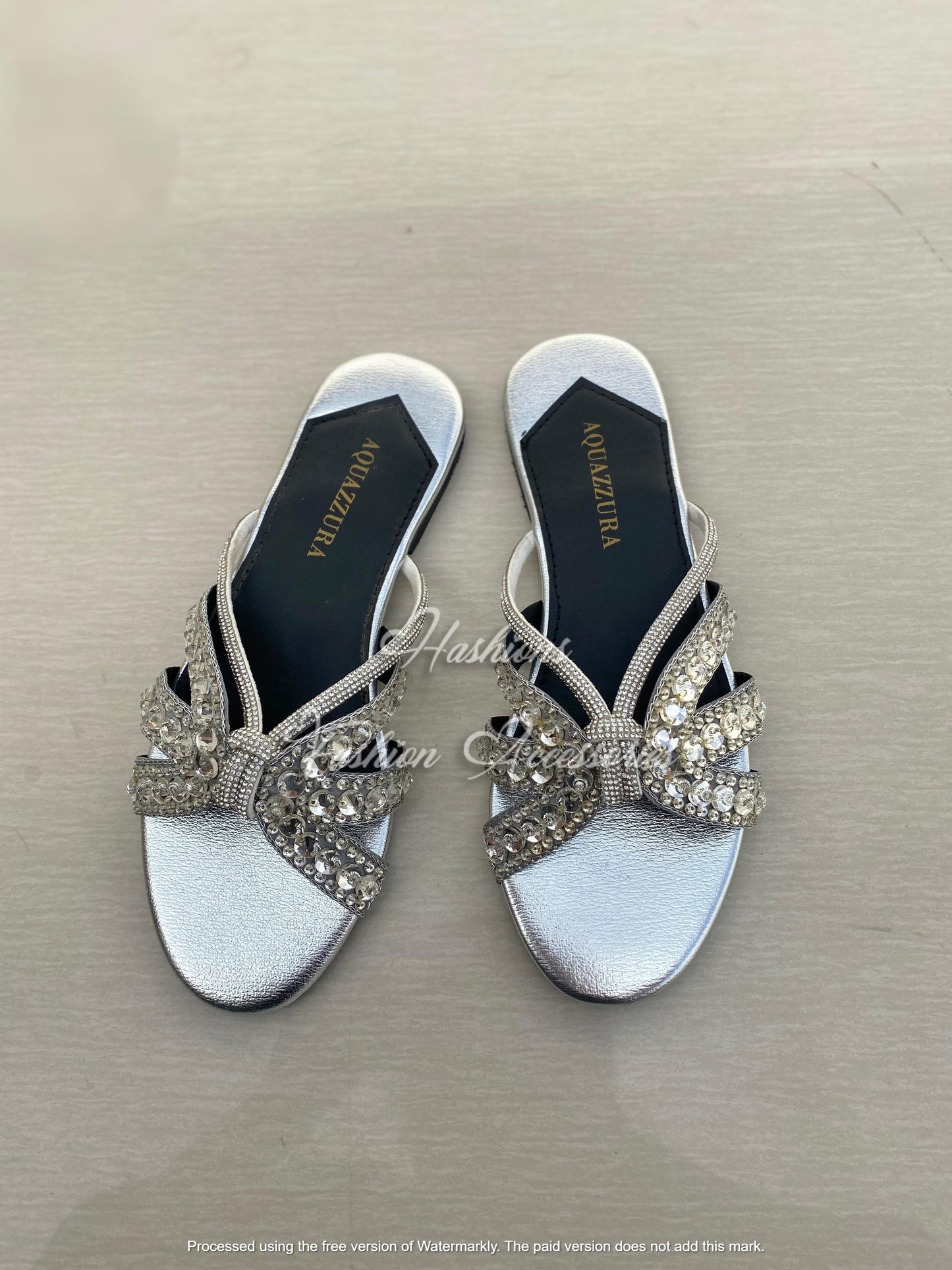 Hand Embroidered Stone Flats