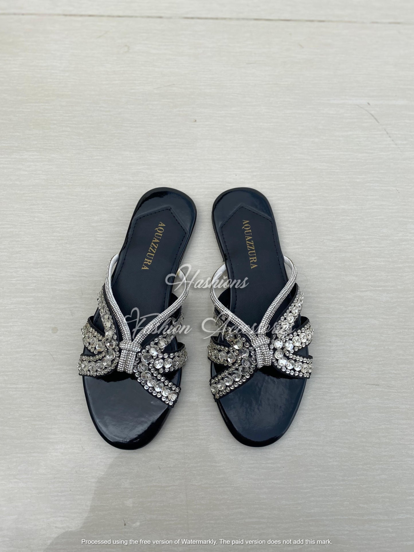 Hand Embroidered Stone Flats