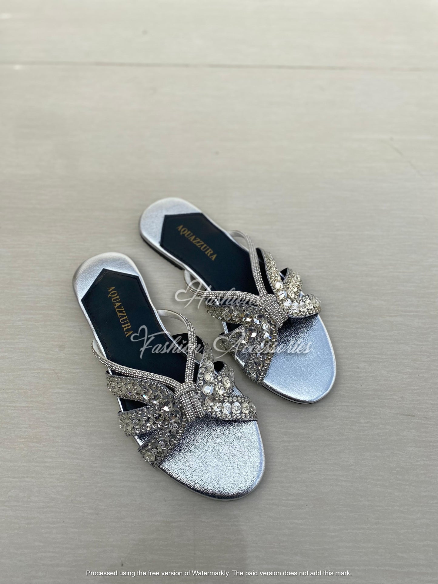 Hand Embroidered Stone Flats