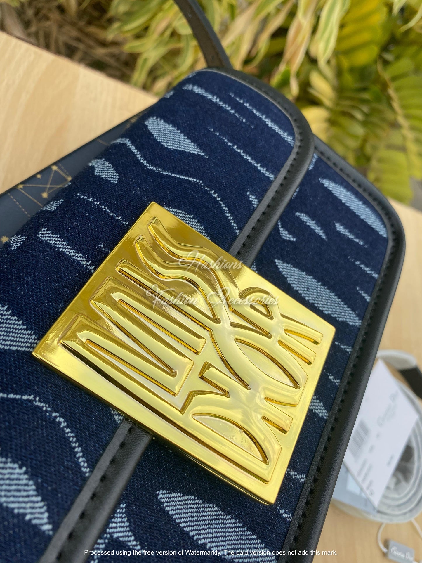 Miss Dior Denim Handbag