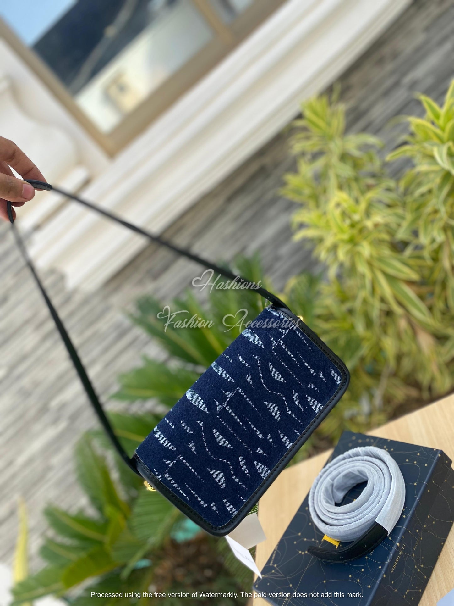 Miss Dior Denim Handbag