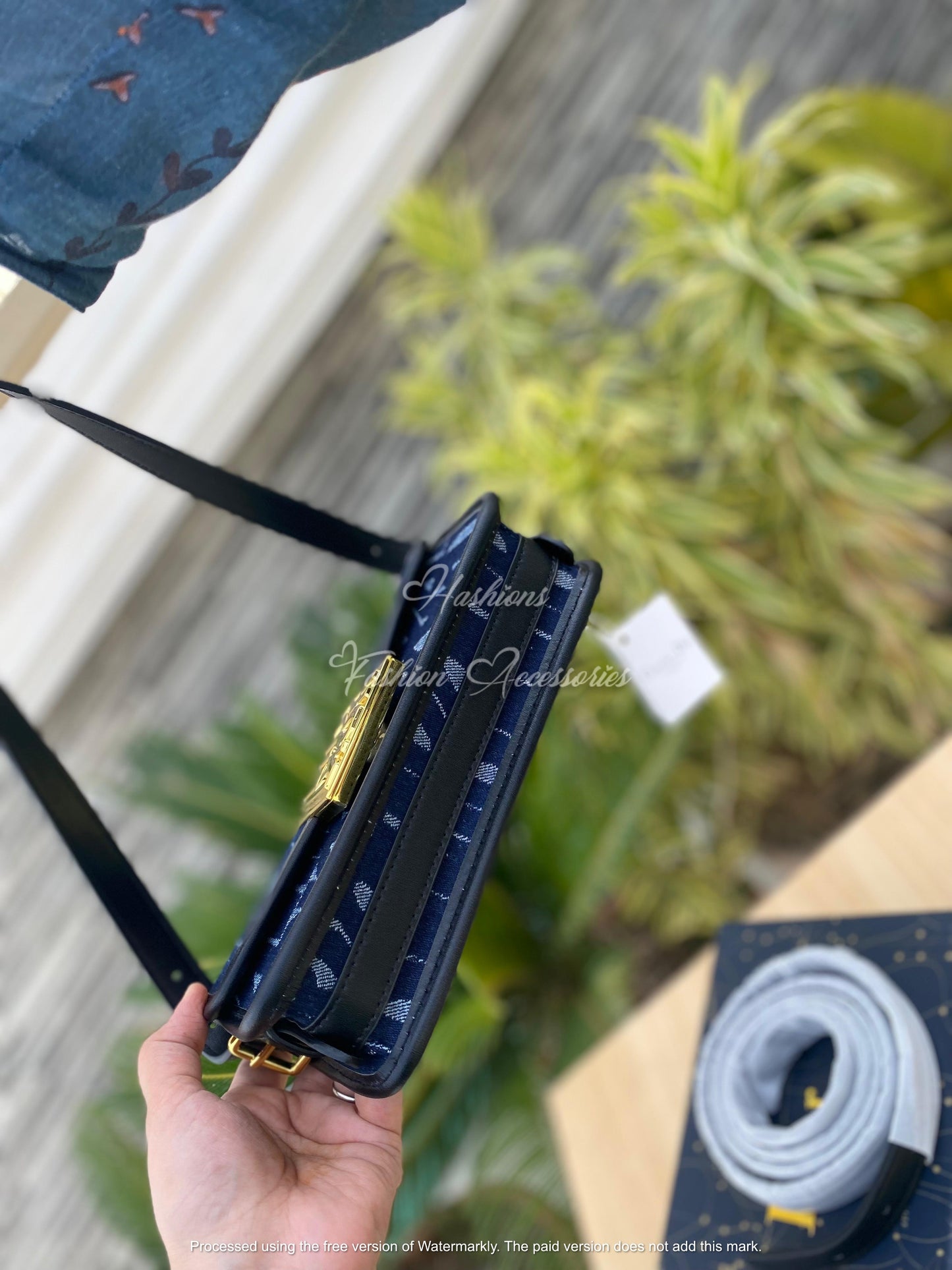 Miss Dior Denim Handbag
