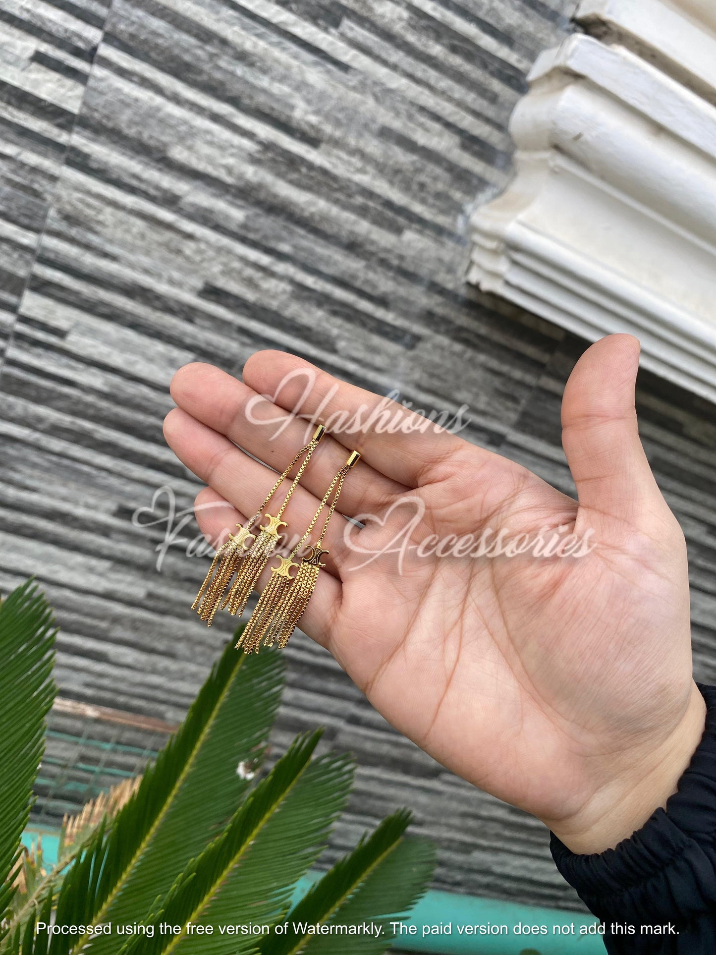 Celine Tassels Earrings