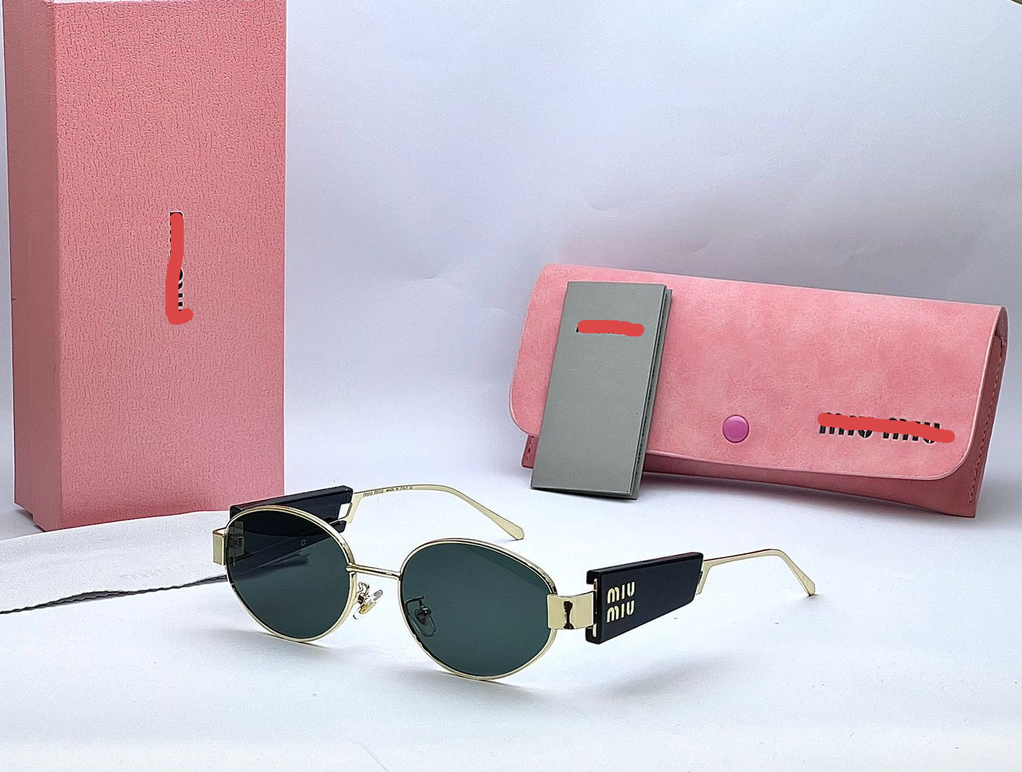 Luxury Round Metal Sunglasses