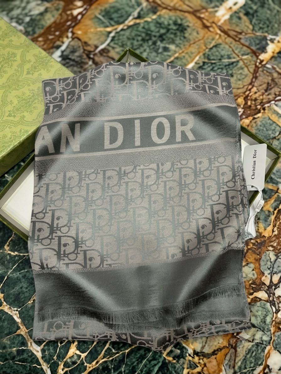Monogram Silk Scarf