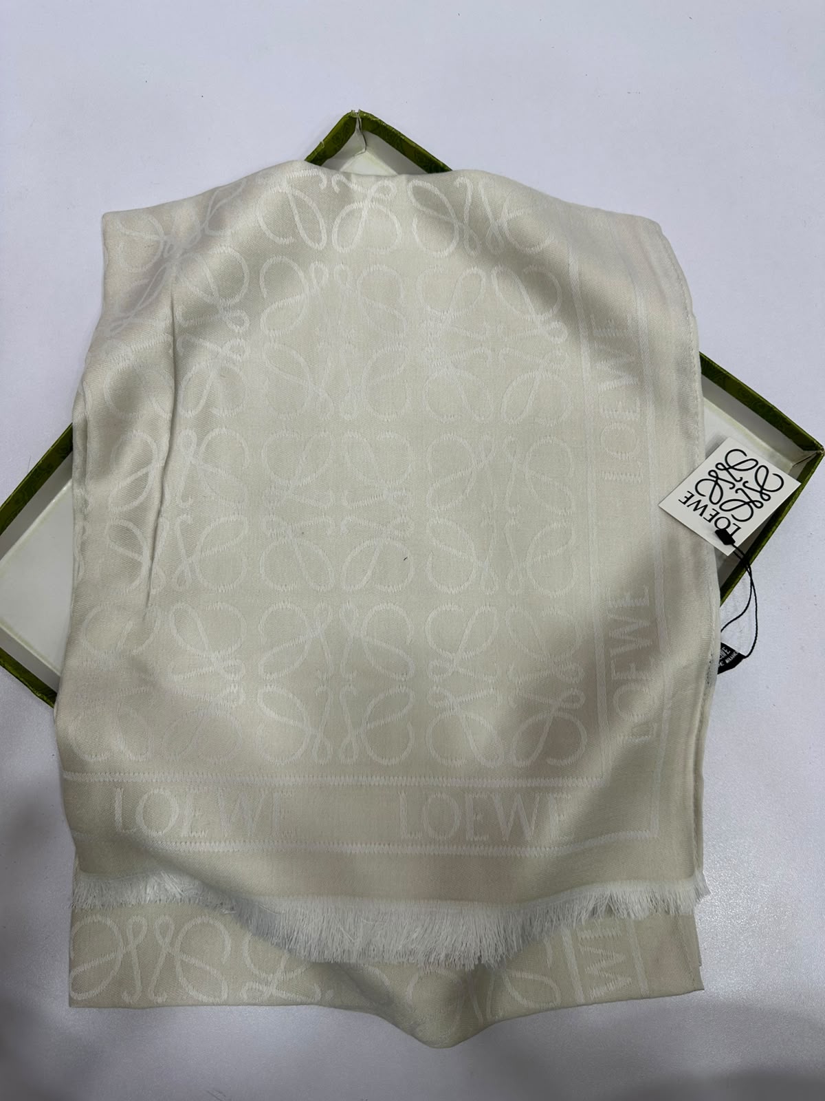Monogram Pashmina Scarf
