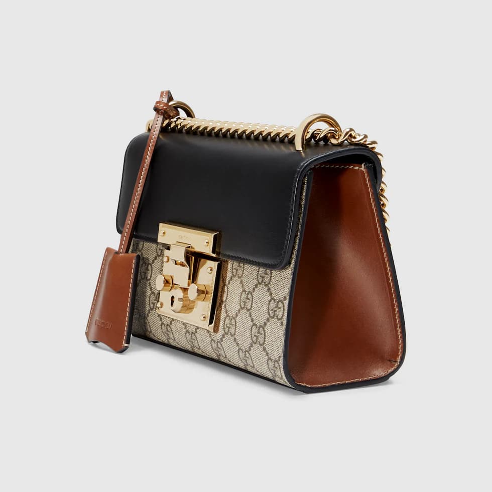Gg Padlock Supreme Shoulder Bag