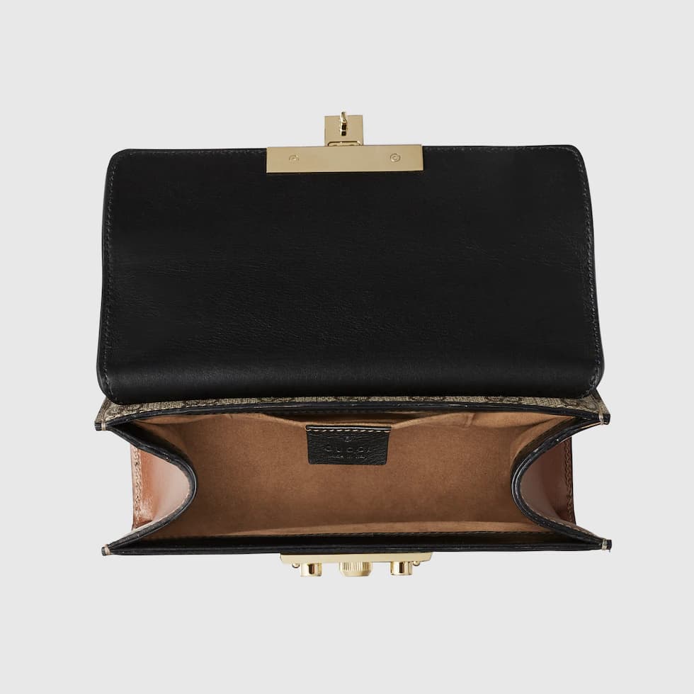 Gg Padlock Supreme Shoulder Bag