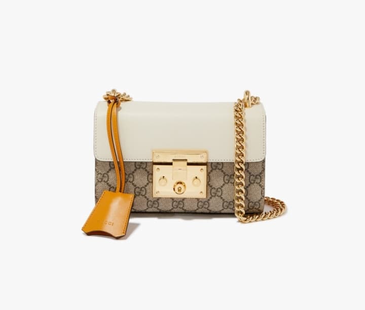 Gg Padlock Supreme Shoulder Bag