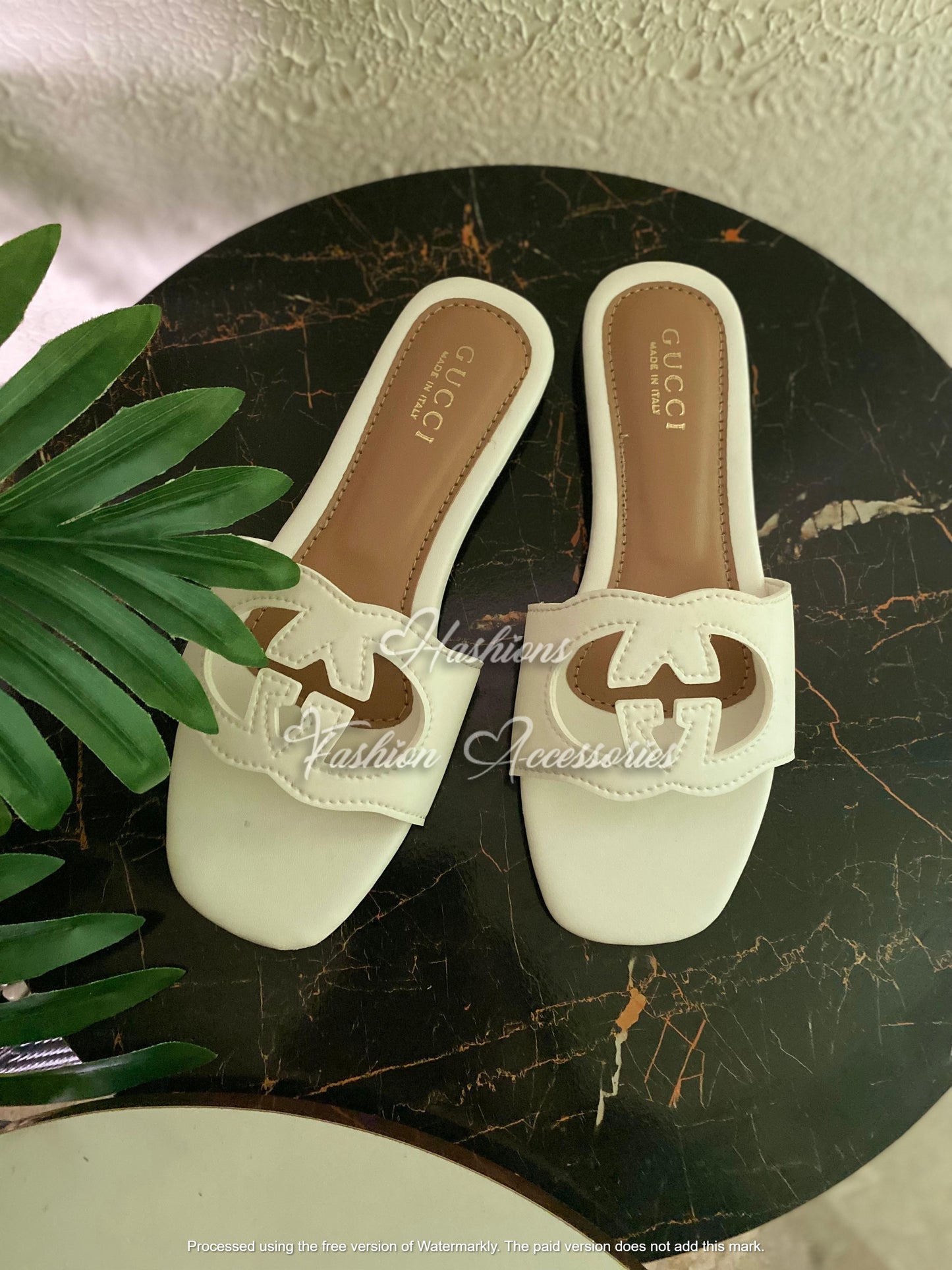 Cutout Strap Flats – Women’s Minimal Chic Sandals (Black, Brown & Off-White)