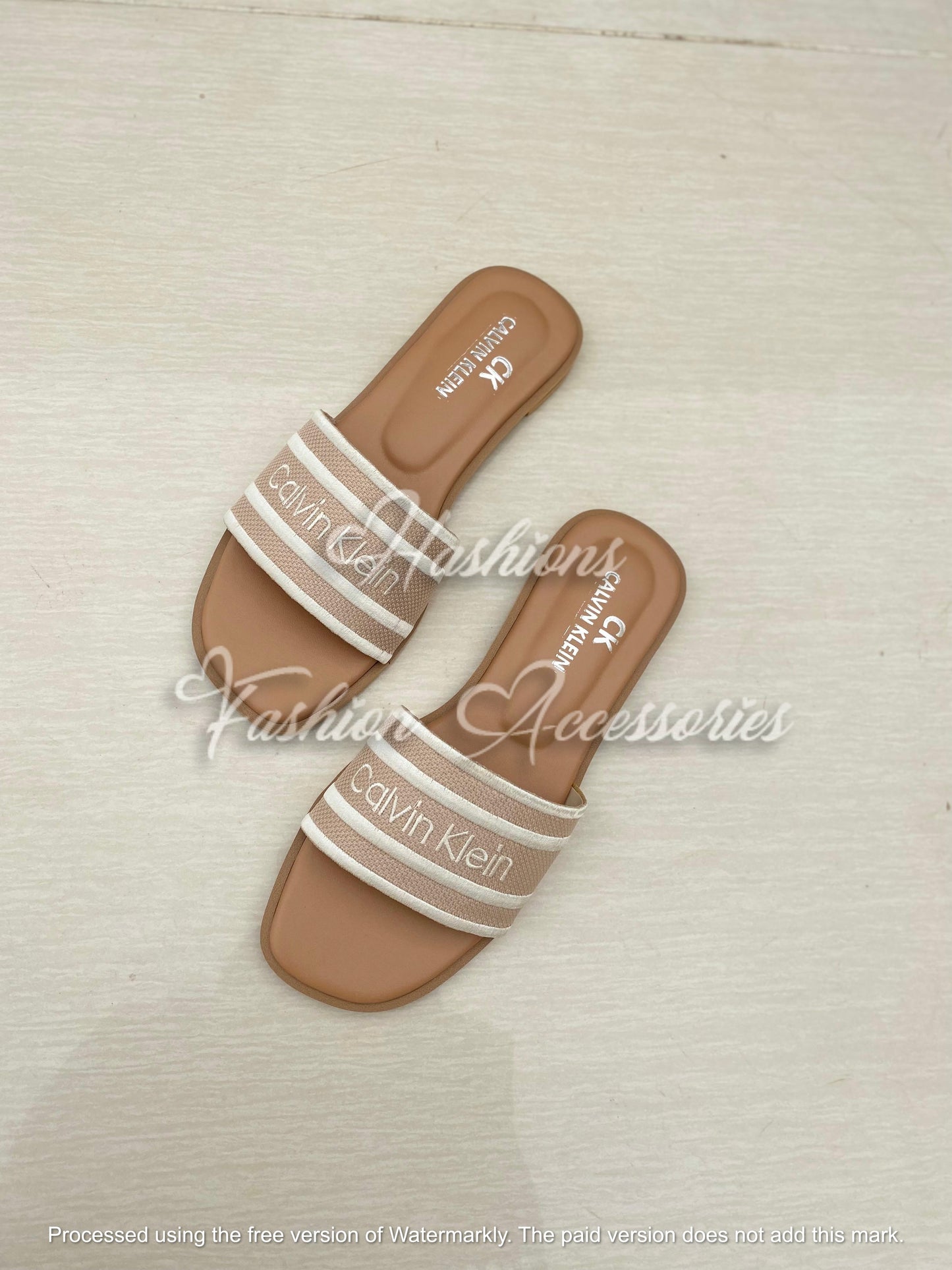 C-K Embroided Flats