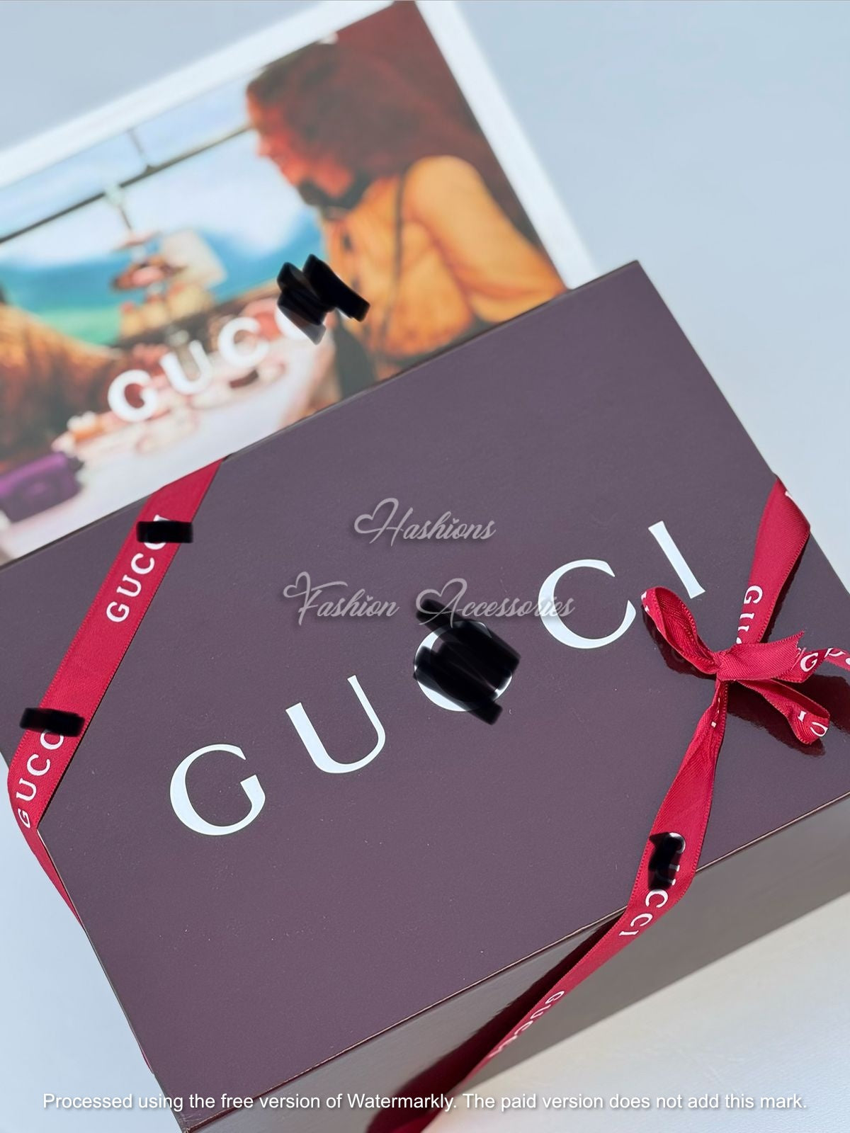 Crystal Monogram Mini Chain Bag