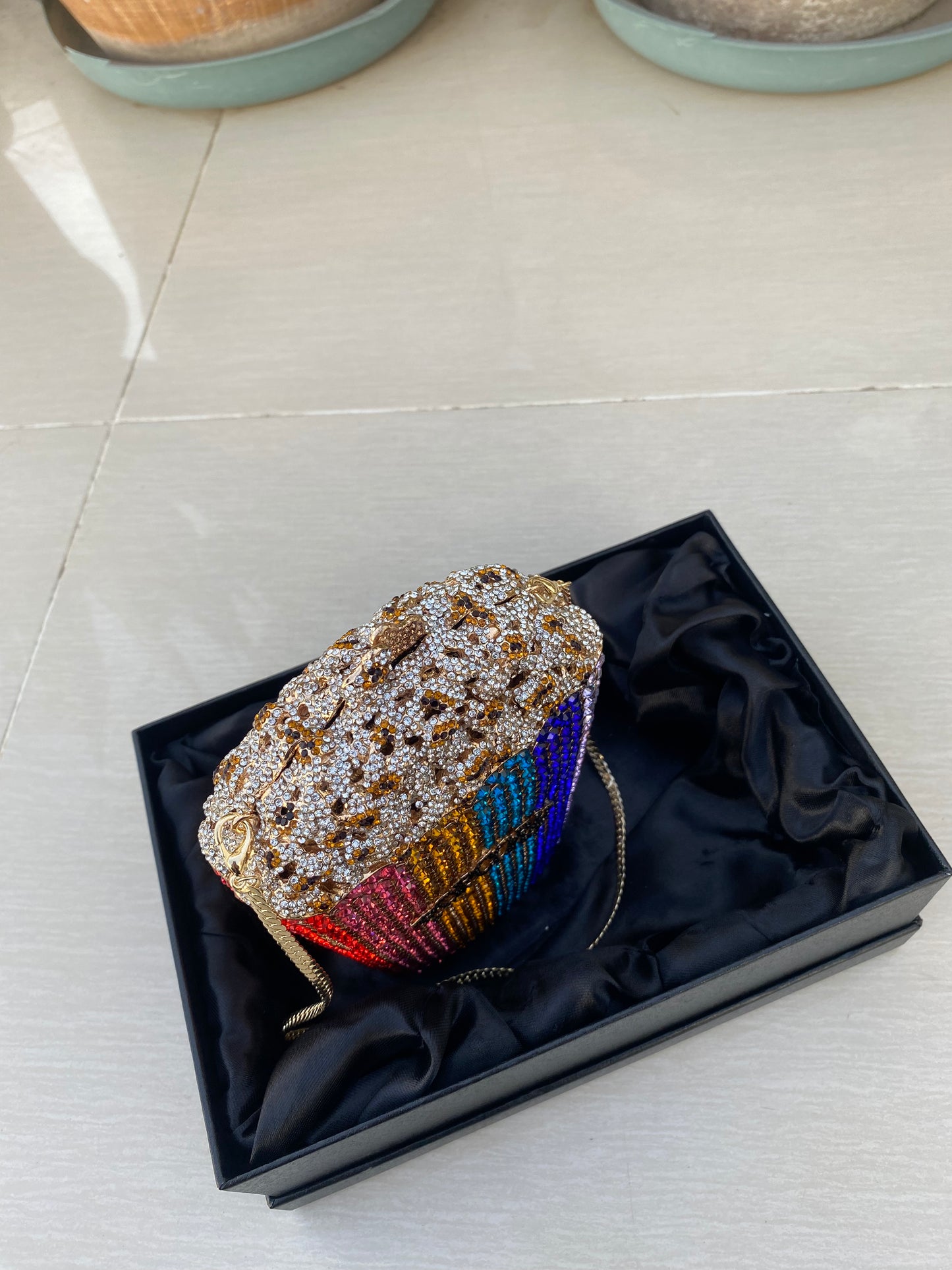 Multicolor Sequin Clutch Bag – Sparkly Evening & Party Purse for Women