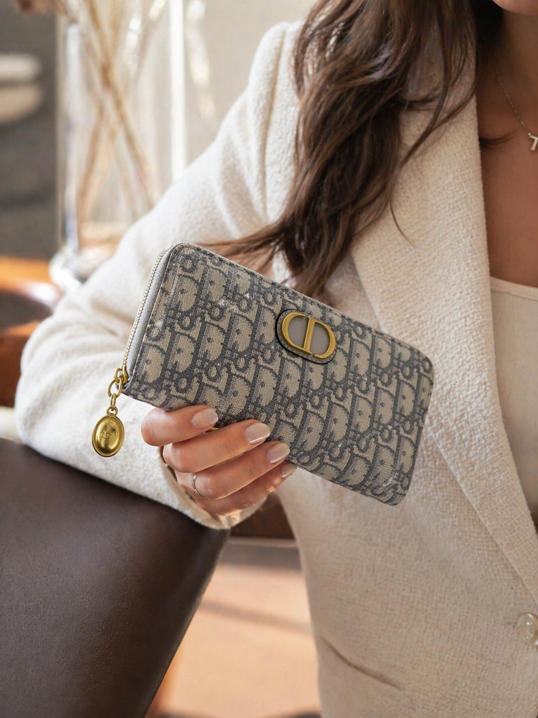 Premium Embroidered Canvas Wallet