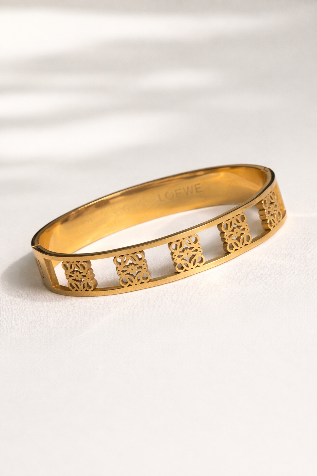 Filigree Open Cuff Bangle