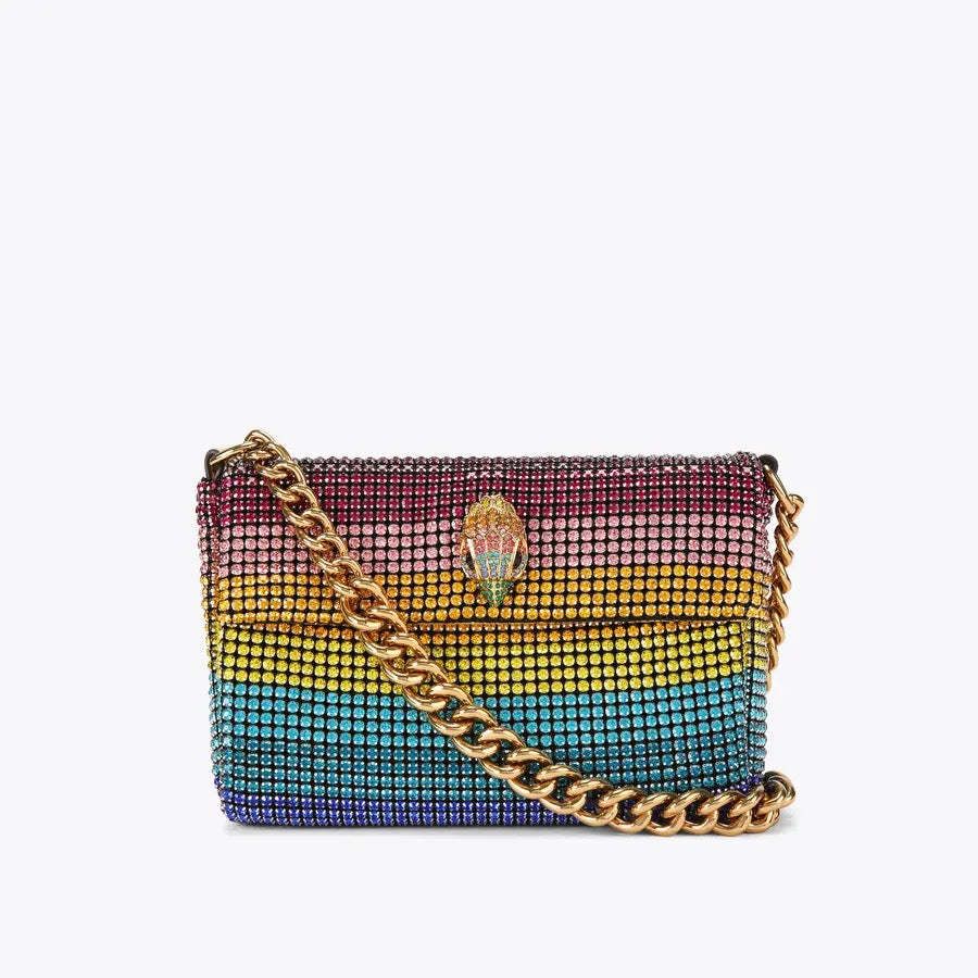 Rainbow Crystal Shoulder Bag