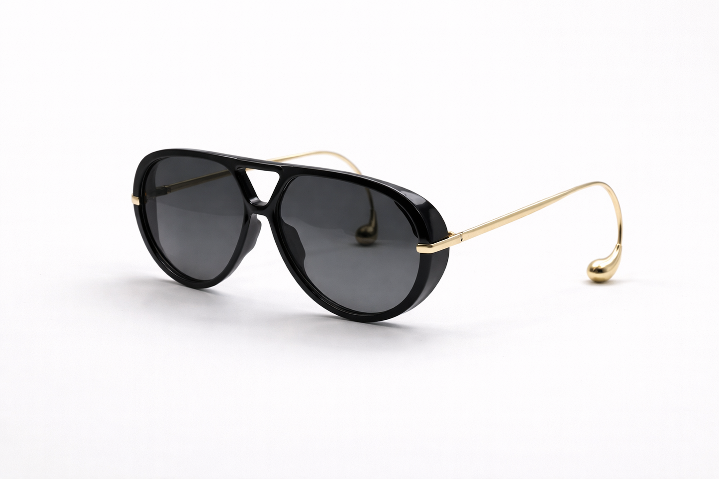 Retro Teardrop Aviator Sunglasses