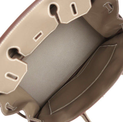 Luxury Togo Leather Top-Handle Tote Bag – Palladium Hardware