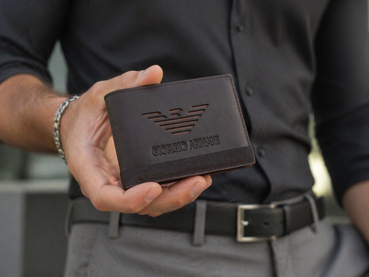 G-Armani Leather Wallet