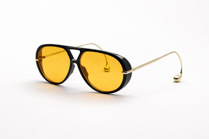 Retro Teardrop Aviator Sunglasses