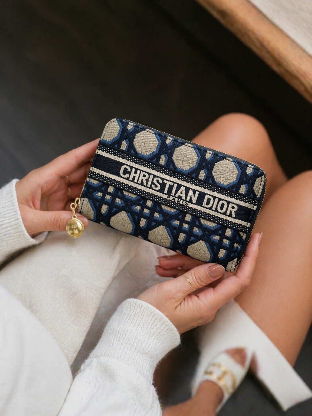 Premium Embroidered Canvas Wallet