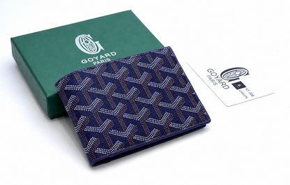 Men's Geometric Pattern Bifold Wallet