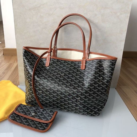 Chevron Pattern Canvas Tote Bag – Lightweight, Everyday & Travel