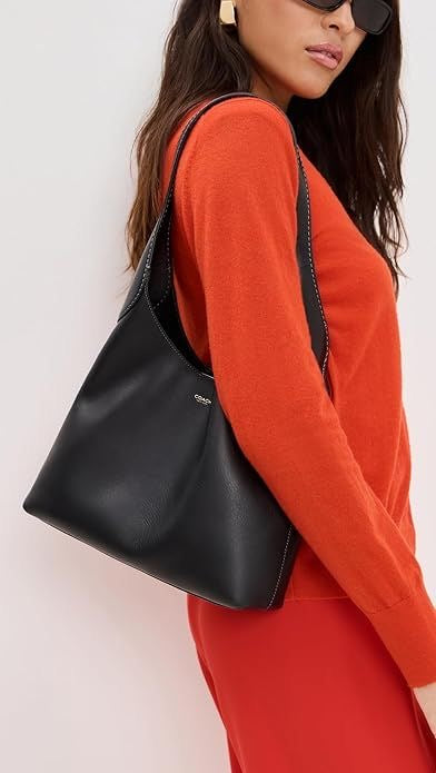 Minimalist Leather Hobo Bag