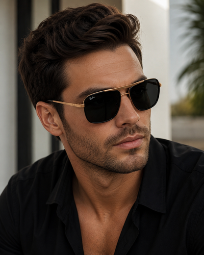 Square Aviator Sunglasses