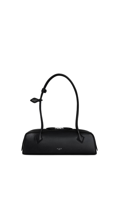 Leather Cylindrical Shoulder Bag
