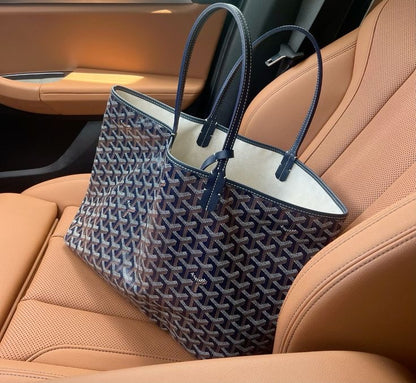 Chevron Pattern Canvas Tote Bag – Lightweight, Everyday & Travel