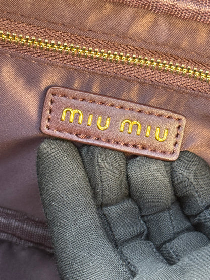Premium Leather Rectangular Bauletto Bag