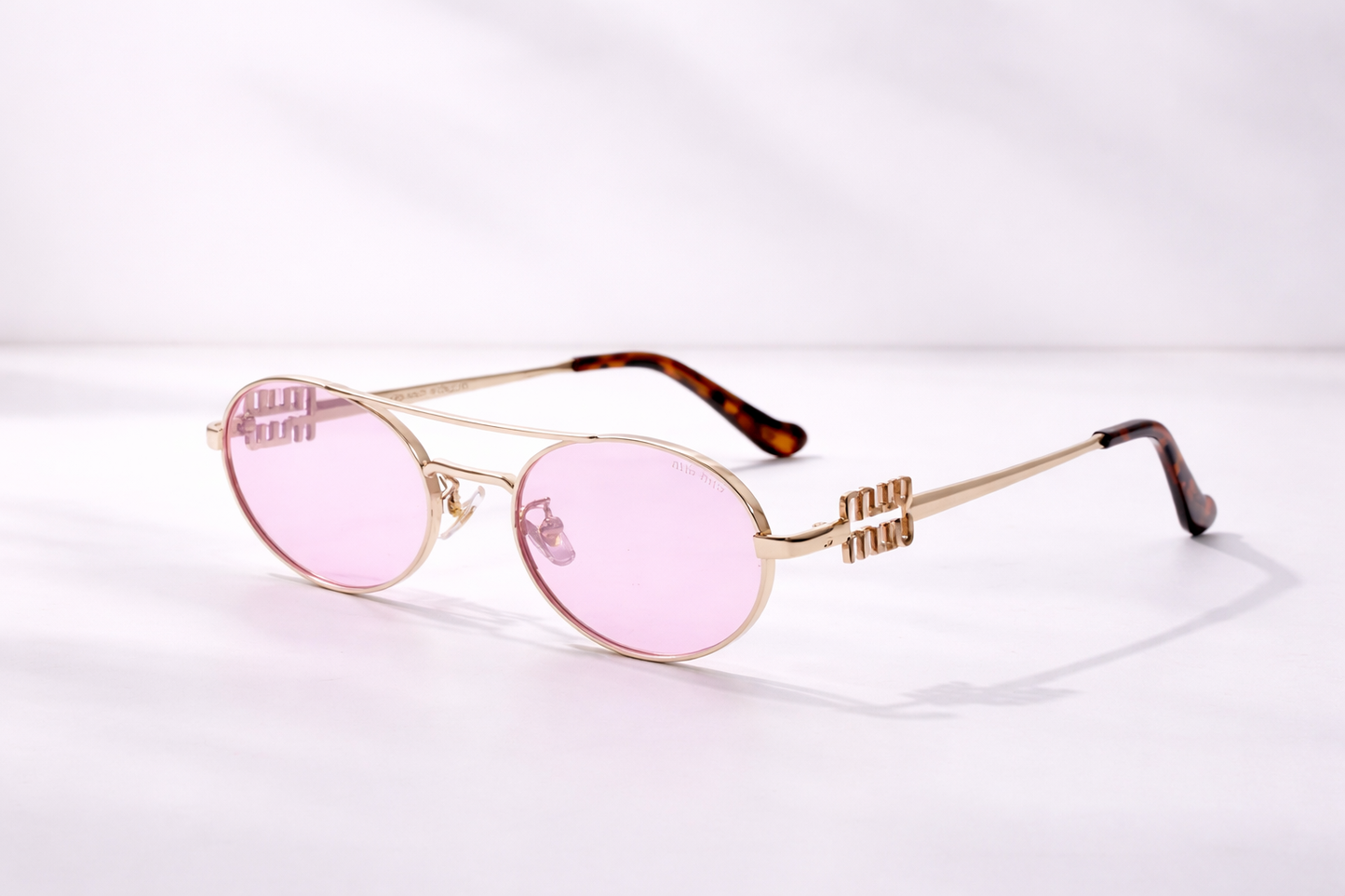 Vintage Oval Aviator Sunglasses