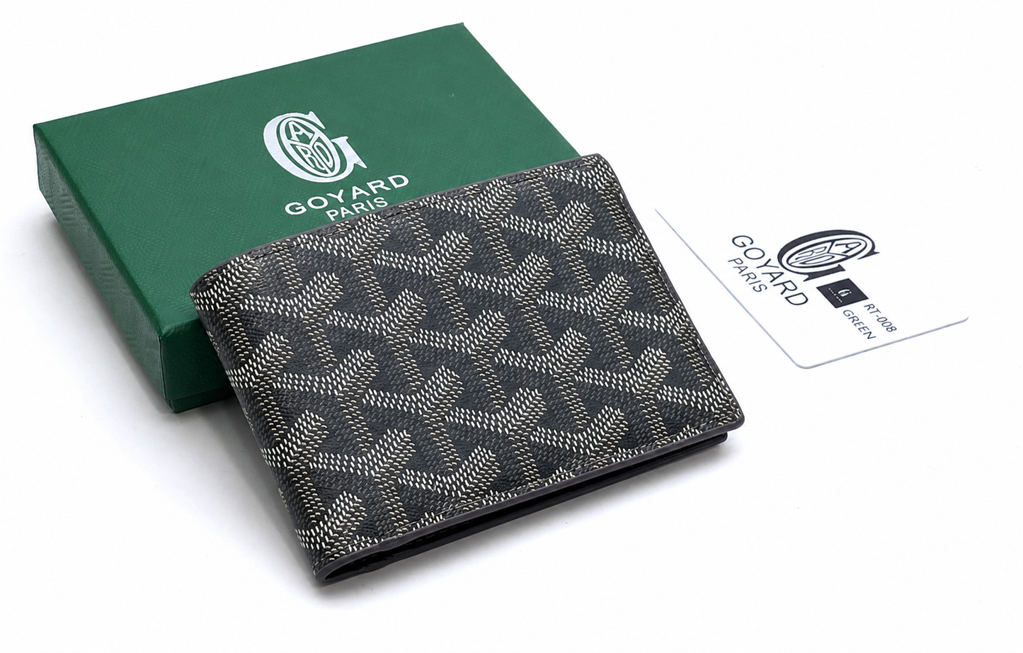 Men's Geometric Pattern Bifold Wallet