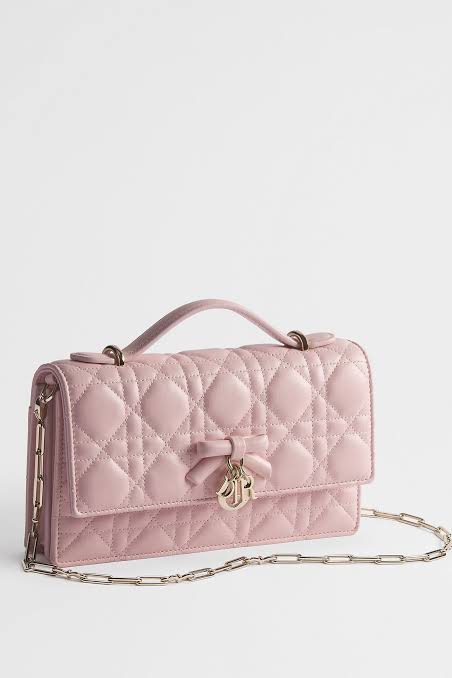 Quilted Charm Chain Bag