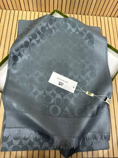 Elegant Jacquard Pashmina Scarf for Women – Soft Winter Shawl & Wrap