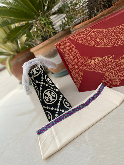 TO-RY BURCH Monogram Tote Bag